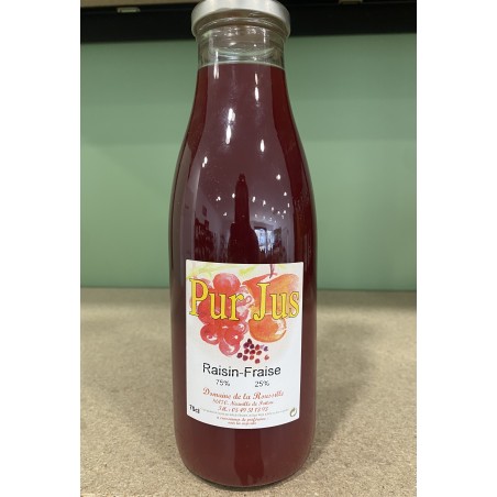 PUR JUS RAISIN FRAISE 75CL