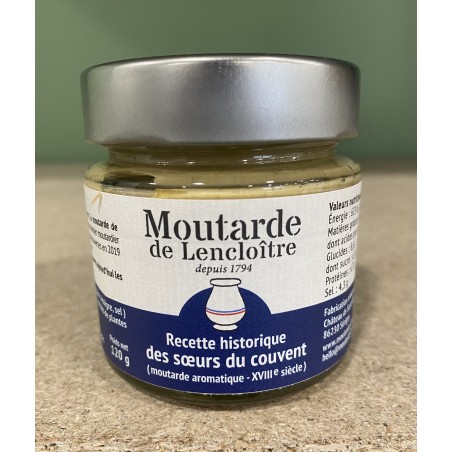MOUTARDE RECETTE HISTORIQUE 120GR