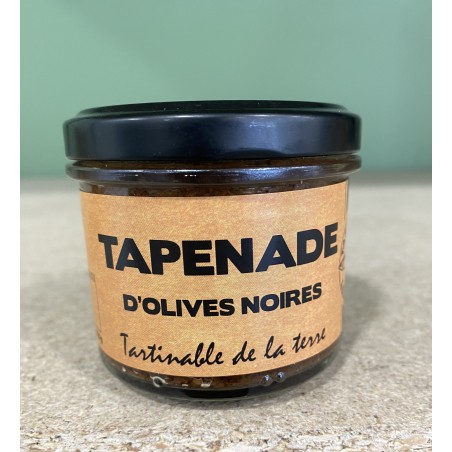 TAPENADES OLIVES NOIRES 100GR