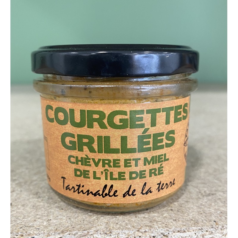 COURGETTES GRILLEES CHEVRE ET MIEL 100GR