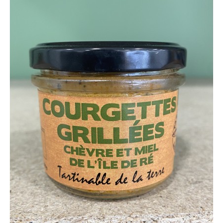 COURGETTES GRILLEES CHEVRE ET MIEL 100GR