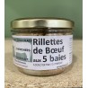 RILLETTES DE BOEUF AUX 5 BAIES 180GR