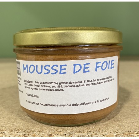 MOUSSE DE FOIE 180GR