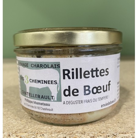 RILLETTES DE BOEUF 180GR
