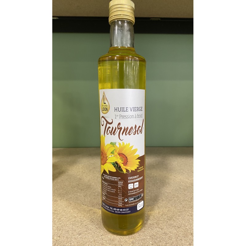 HUILE VIERGE TOURNESOL 50CL