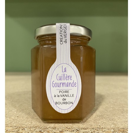 CONFITURE POIRE VANILLE BOURBON 225GR