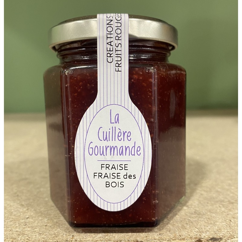 CONFITURE FRAISE FRAISE DES BOIS 225GR